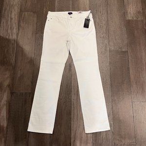 NWT NYDJ Marilyn Jeans White - 10
